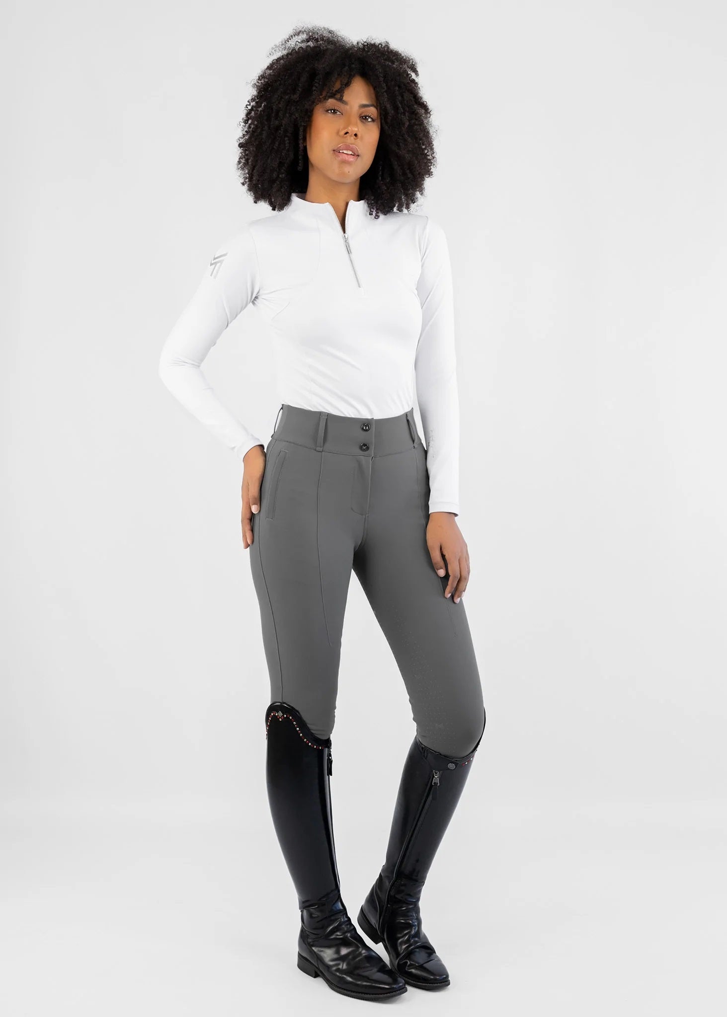 Honour Breeches - Grey