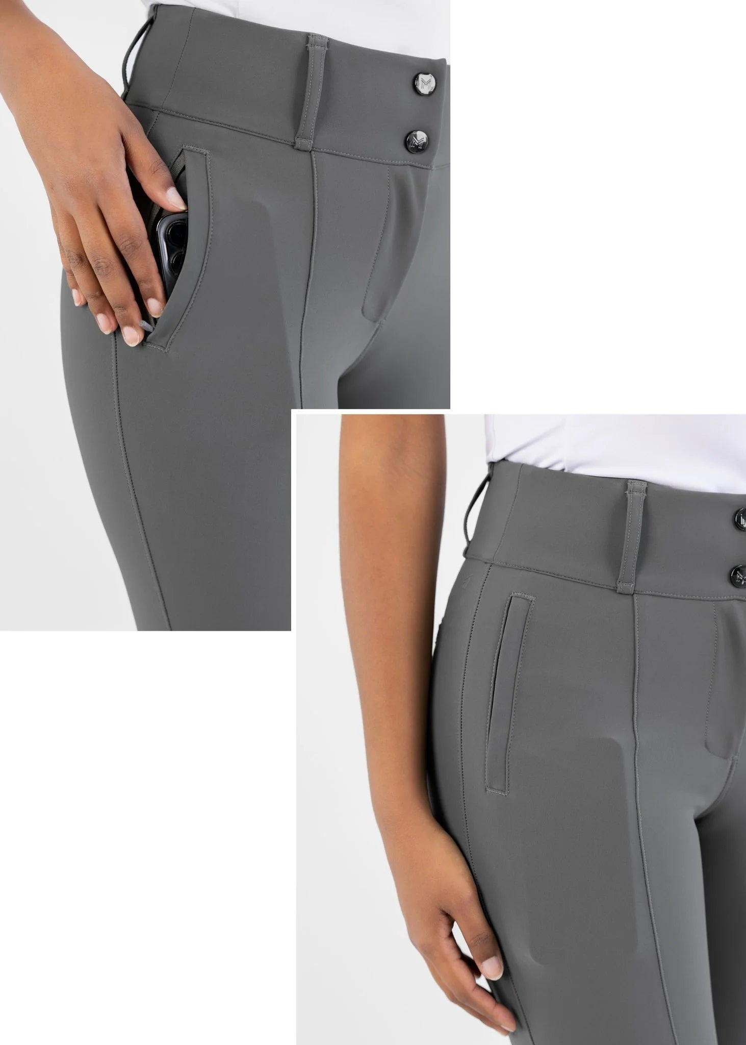 Honour Breeches - Grey