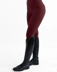 Pro Riding Leggings - Burgundy