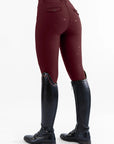 Pro Riding Leggings - Burgundy