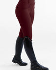 Pro Riding Leggings - Burgundy