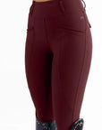 Pro Riding Leggings - Burgundy