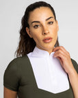 Short Sleeve Sienna Show Shirt - Khaki